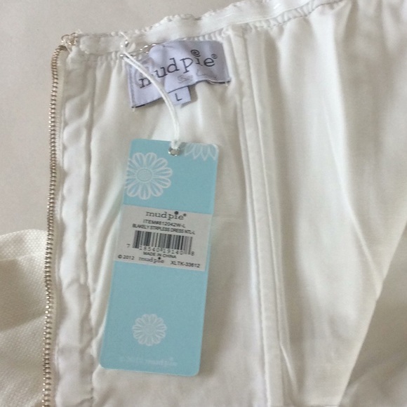 Mud Pie blakely strapless dress - Picture 5 of 6